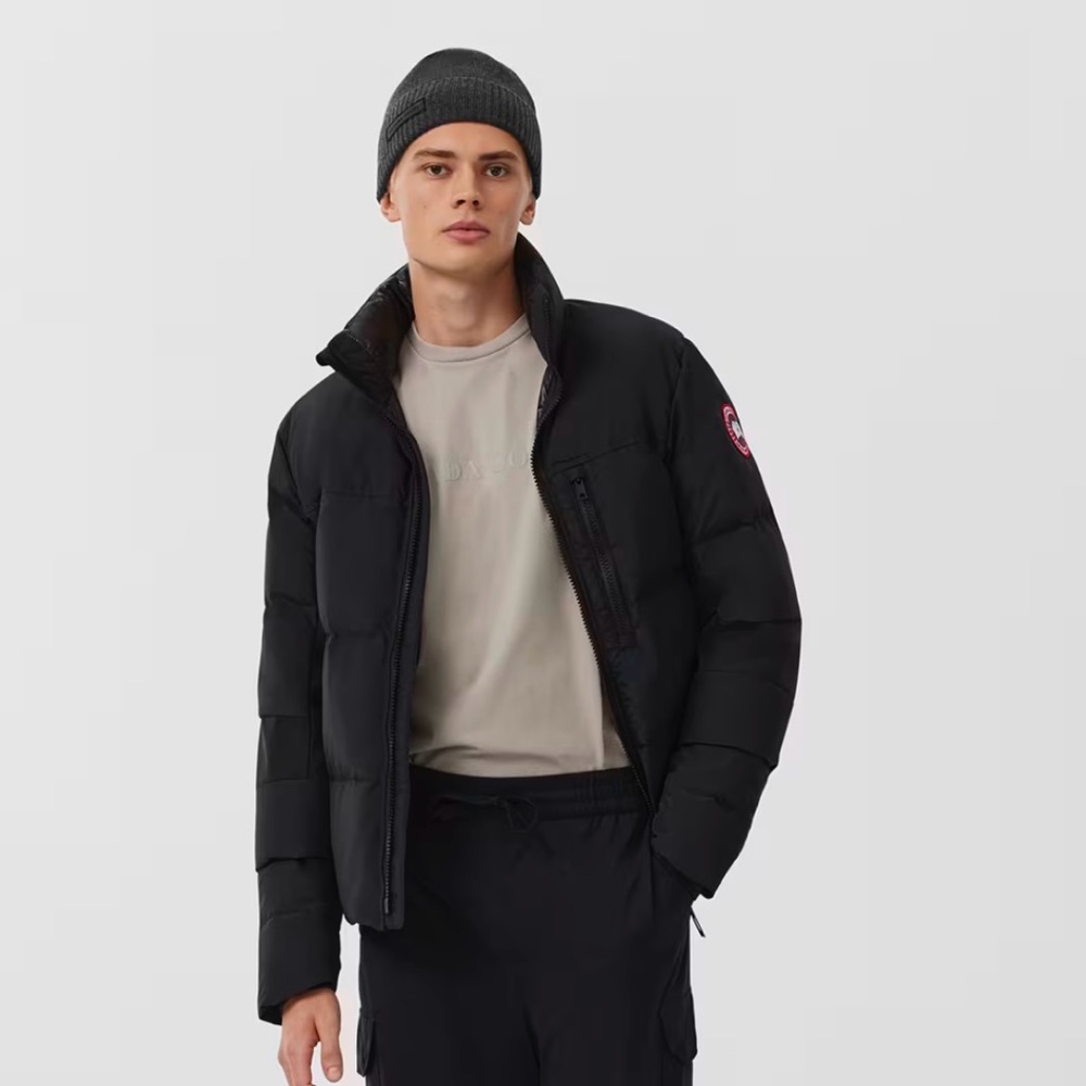 100% Authentic Almost New! Black Men’s Canada Goose Down Puffer Jacket